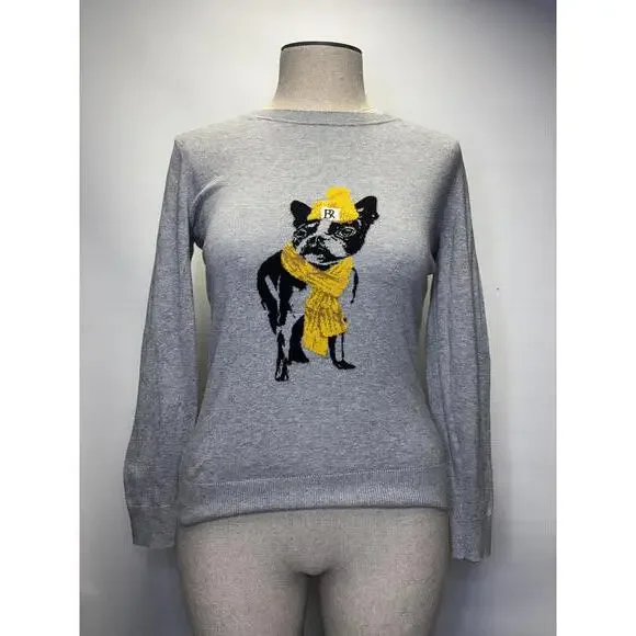 BANANA REPUBLIC FOREVER INTARSIA SWEATER - M - Picture 3 of 7